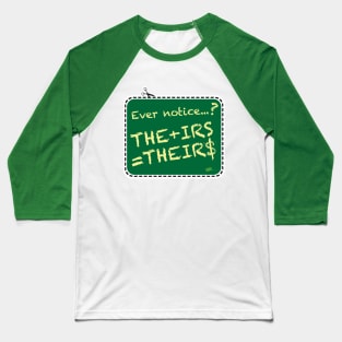 IRS Bucks Baseball T-Shirt